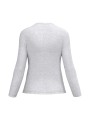 KARIBAN T-shirt col V manches longues femme /api/colors/4a891c91-7426-40ec-9f86-8674f2899954 personnalisable