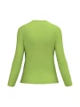 KARIBAN T-shirt col V manches longues femme /api/colors/8facb4b8-f974-4489-9f35-f89e0fd34bf7 personnalisable