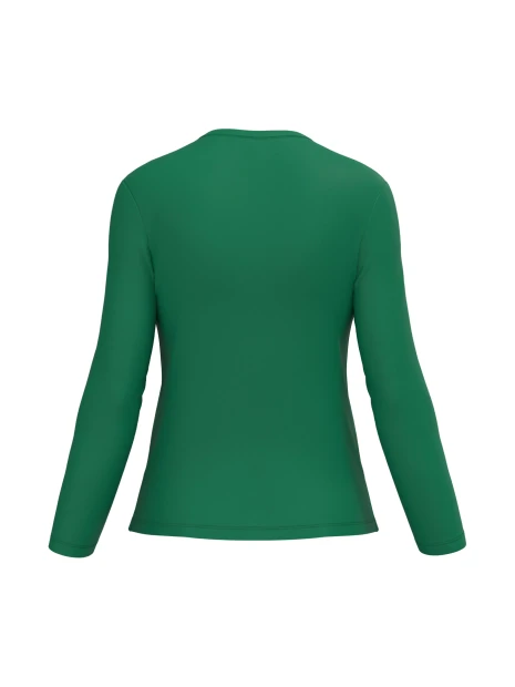 KARIBAN T-shirt col V manches longues femme /api/colors/8e228bbe-4407-4cbc-b57b-e0b7f7e9d211 personnalisable