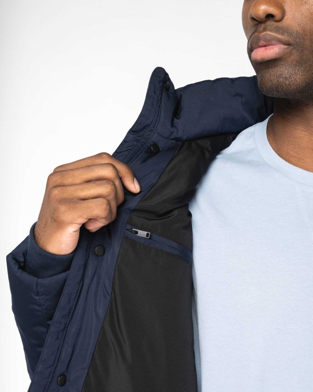 Vestes personnalisable NATIVE SPIRIT Doudoune écoresponsable matelassée homme