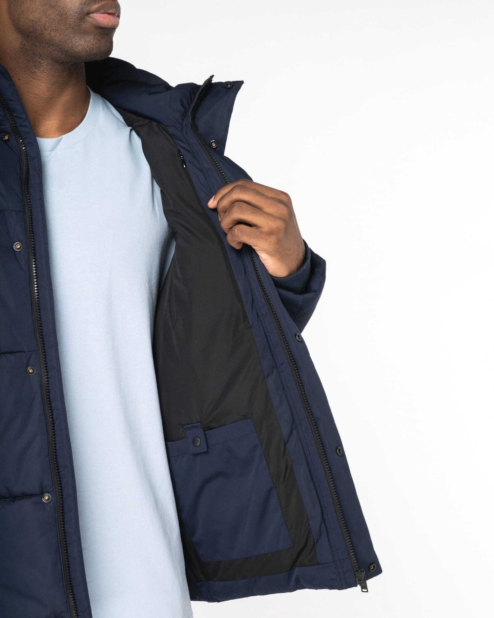 Vestes personnalisable NATIVE SPIRIT Doudoune écoresponsable matelassée homme