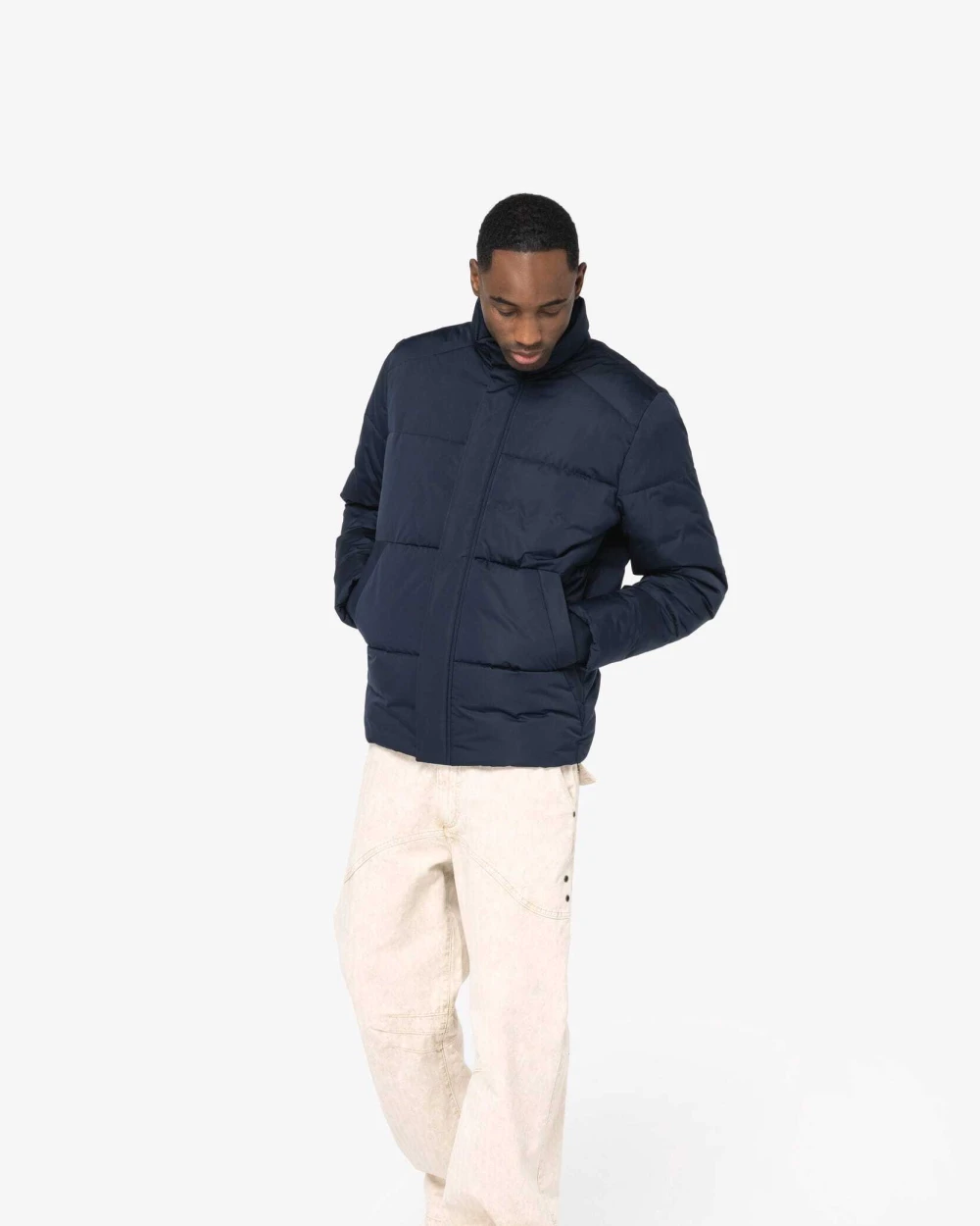NATIVE SPIRIT Recycelte Herren-Steppjacke Jacken personalisierbar