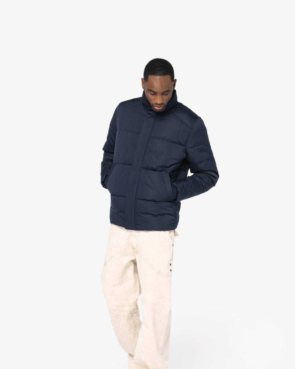 Vestes personnalisable NATIVE SPIRIT Doudoune écoresponsable matelassée homme
