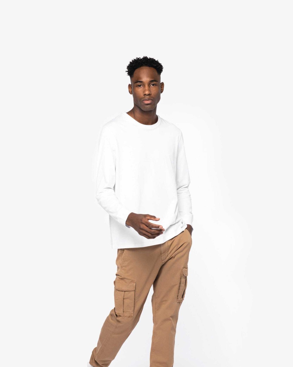 Pantalons personnalisable NATIVE SPIRIT Pantalon cargo écoresponsable délavé homme