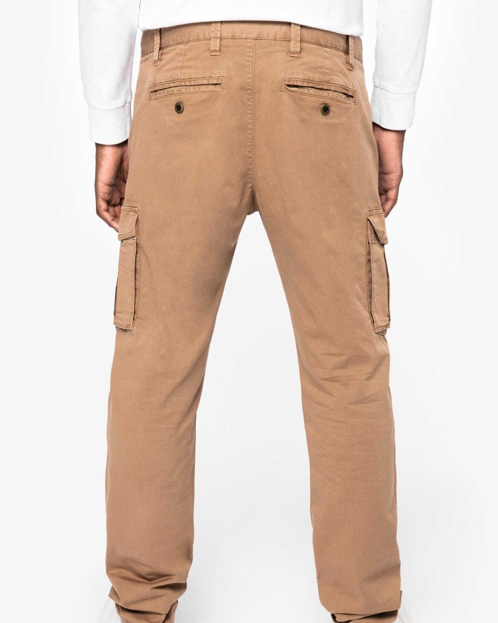 Pantalons personnalisable NATIVE SPIRIT Pantalon cargo écoresponsable délavé homme