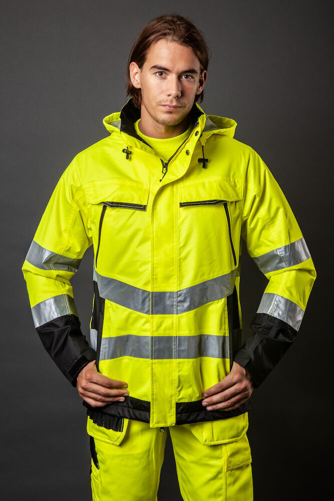 Vestes personnalisable PROJOB 6441 PARKA DOUBLEE - EN ISO 20471 CLASSE 3 EN 343 CLASSE 3/1