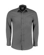 Hemden KUSTOM KIT Tailored Fit Poplin Shirt voor bedrukking &amp; borduring