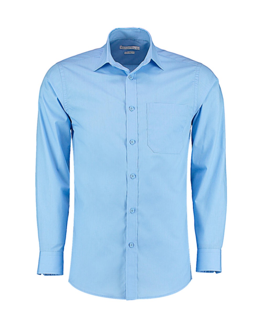 Chemises personnalisable KUSTOM KIT Tailored Fit Poplin Shirt