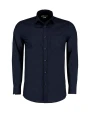 Hemden KUSTOM KIT Tailored Fit Poplin Shirt voor bedrukking &amp; borduring