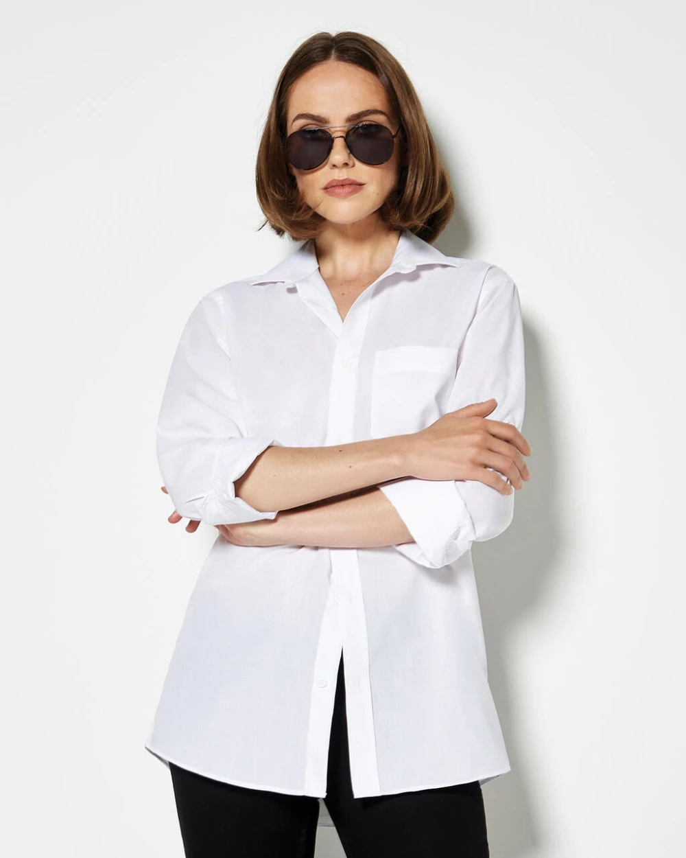 Chemises personnalisable KUSTOM KIT Tailored Fit Poplin Shirt