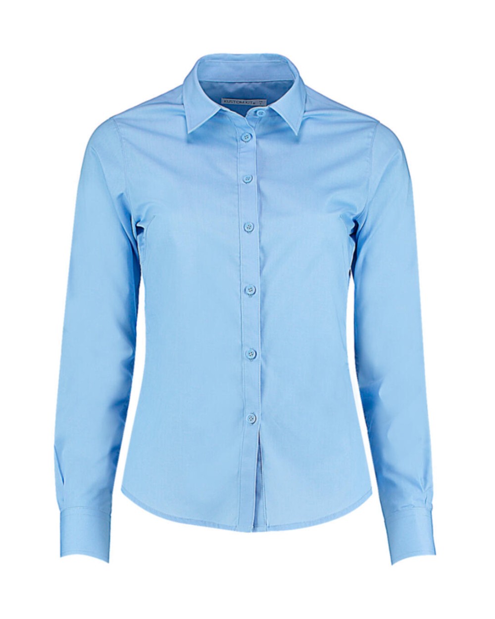Chemises personnalisable KUSTOM KIT Women's Tailored Fit Poplin Shirt