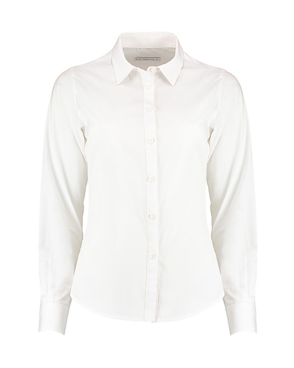 KUSTOM KIT Women's Tailored Fit Poplin Shirt Hemden personalisierbar