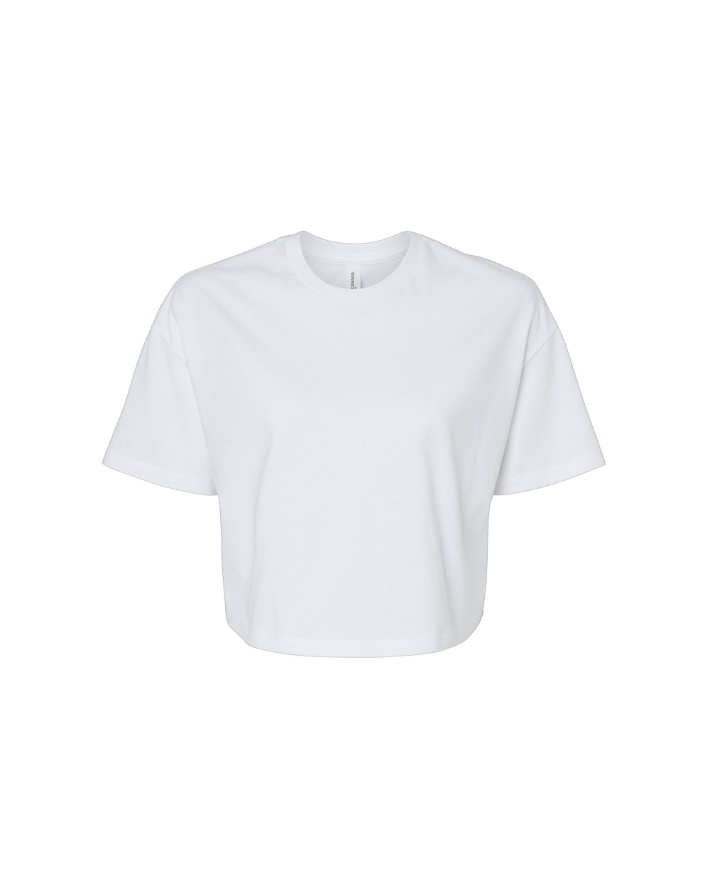 T-shirts BELLA-CANVAS Cropped dames-T-shirt voor bedrukking &amp; borduring