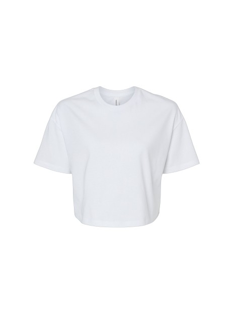 BELLA-CANVAS T-shirt crop femme /api/colors/7a92cd2d-10d2-40b4-928b-296bb7487506 personnalisable