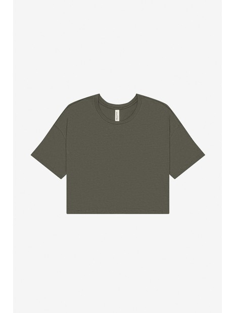 BELLA-CANVAS T-shirt crop femme /api/colors/ac650463-a711-4316-8b21-c80c14e3baad personnalisable