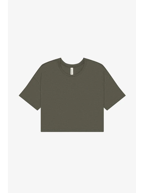 BELLA-CANVAS T-shirt crop femme /api/colors/ac650463-a711-4316-8b21-c80c14e3baad personnalisable