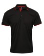 Polos personnalisable PREMIER Mens Contrast Coolchecker Polo