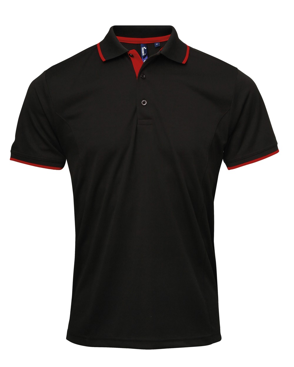 Polo's PREMIER Men`s Contrast Coolchecker® Polo voor bedrukking &amp; borduring
