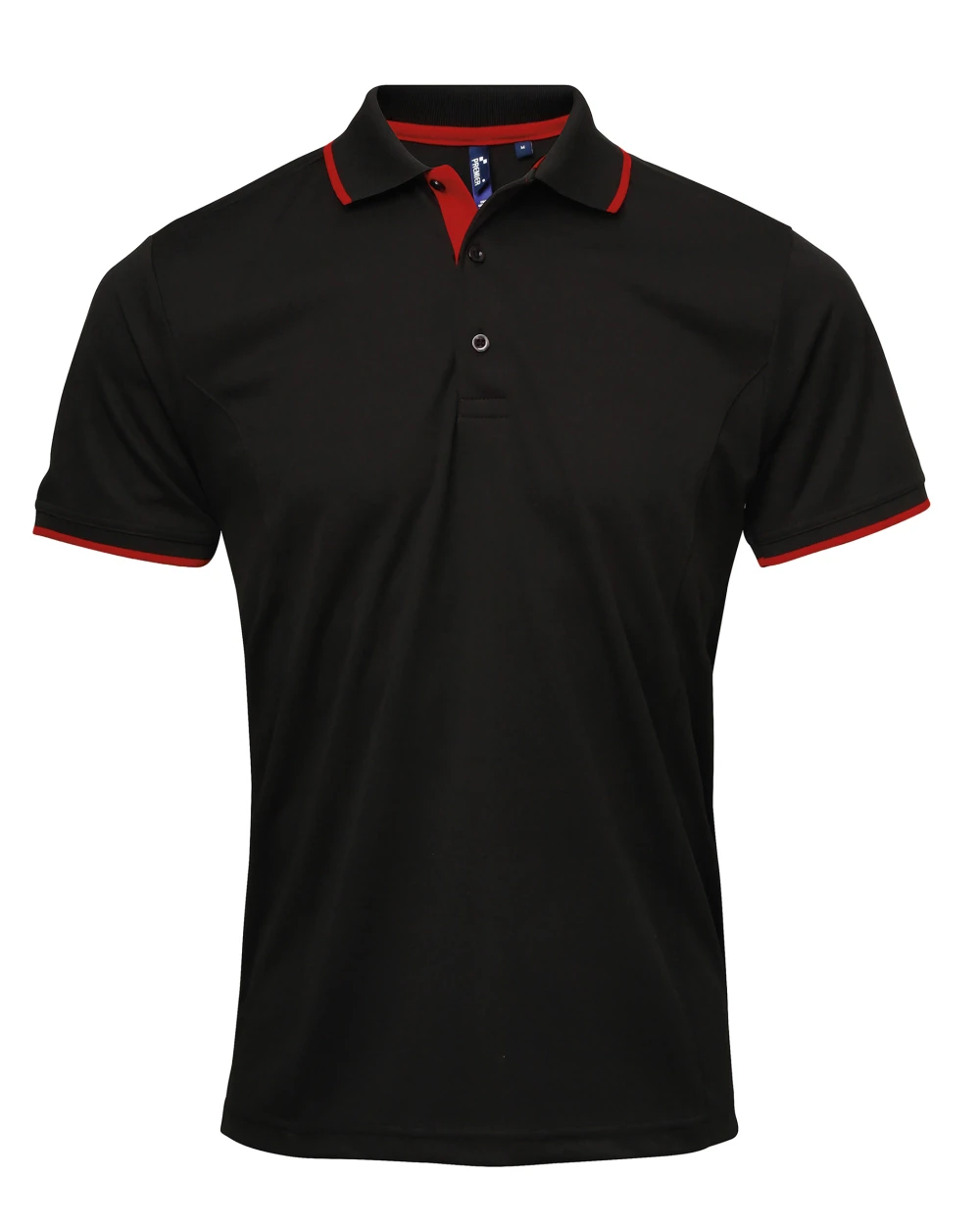 Polos personnalisable PREMIER Mens Contrast Coolchecker Polo