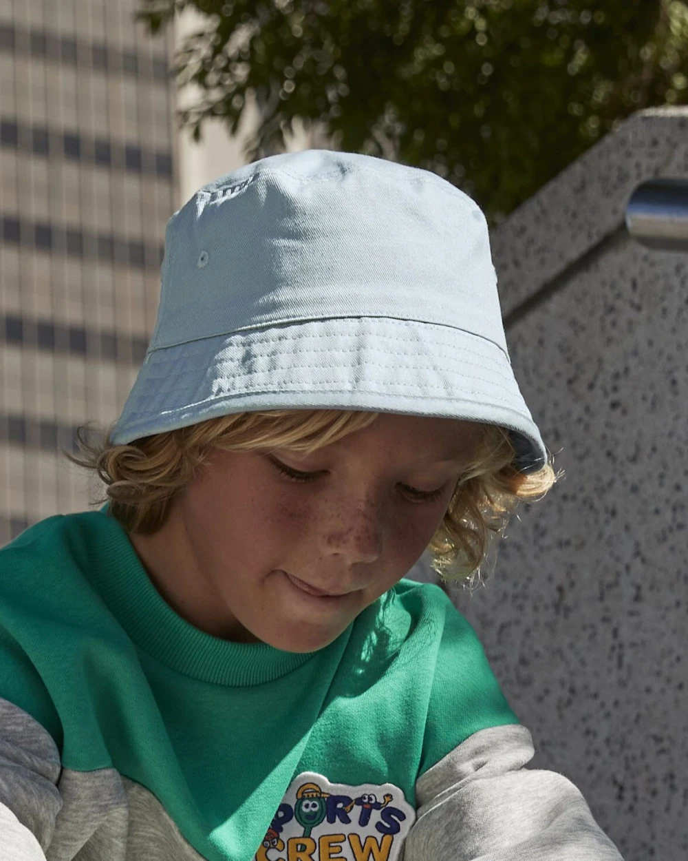 Bobs personnalisable BEECHFIELD JUNIOR ORGANIC COTTON BUCKET HAT