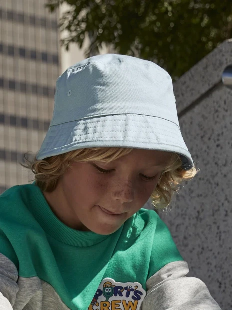 Bobs à personnaliser BEECHFIELD JUNIOR ORGANIC COTTON BUCKET HAT 