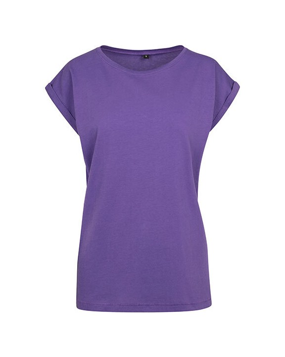 BUILD YOUR BRAND LADIES EXTENDED SHOULDER TEE T-Shirts personalisierbar