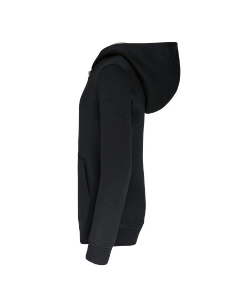 KARIBAN Sweat-shirt zippé capuche enfant /api/colors/09f91aac-0792-4d96-adcd-10a6ab672e30 personnalisable
