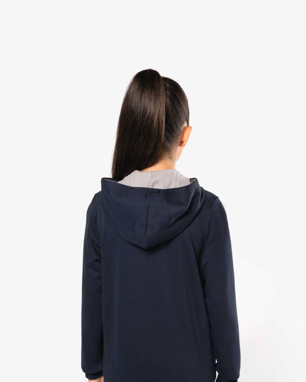 Sweaters & hoodies KARIBAN Kindersweatvest met capuchon voor bedrukking &amp; borduring