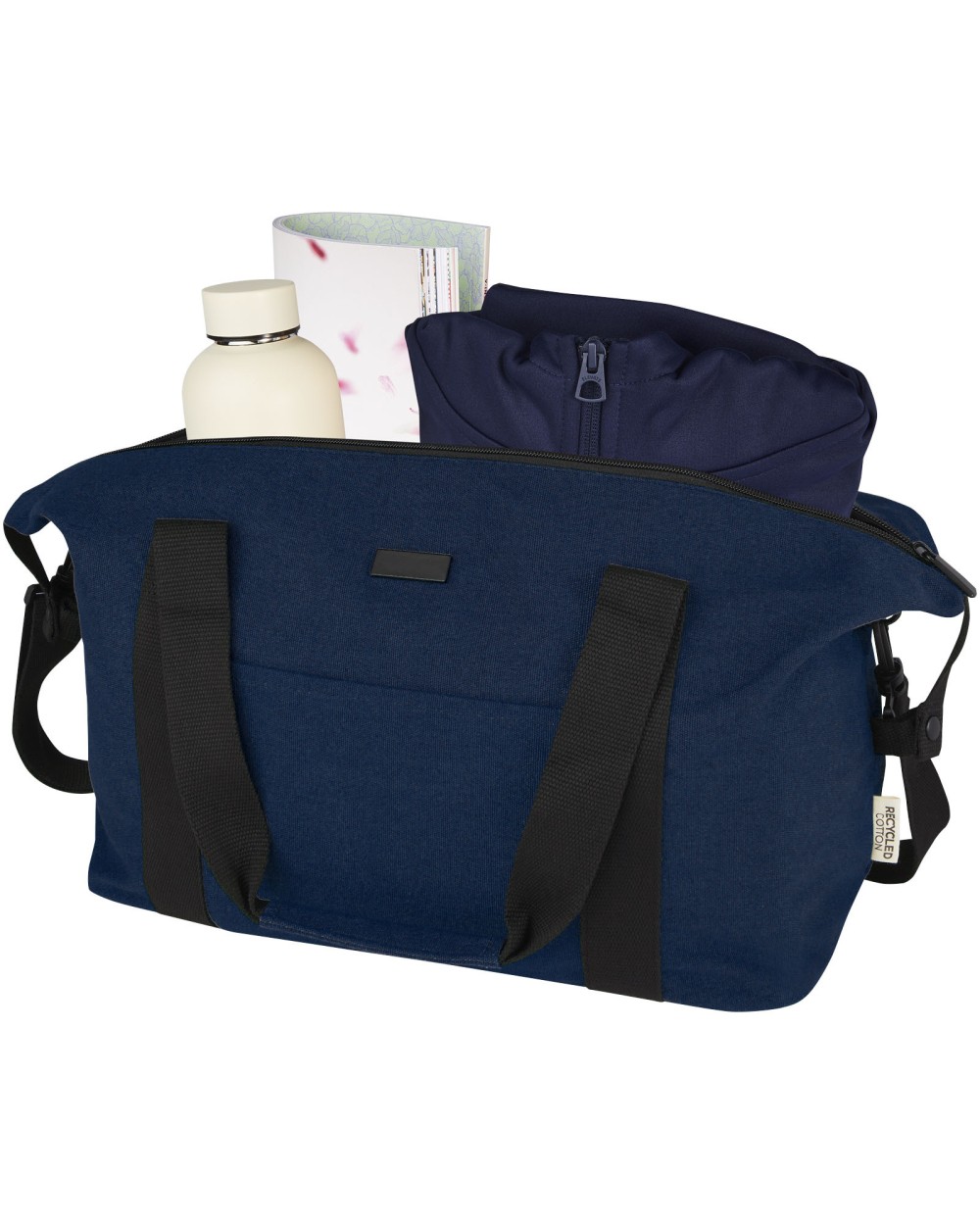 Tassen & Zakken 4DO Joey GRS gerecyclede canvas duffel bag, 25 l voor bedrukking &amp; borduring