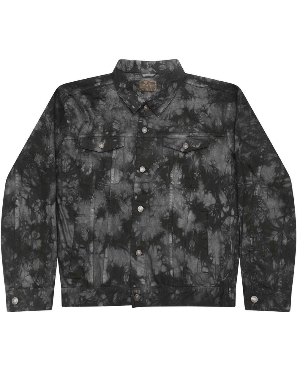 Jassen COLORTONE Tie-dye denim jacket voor bedrukking &amp; borduring