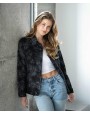Jassen COLORTONE Tie-dye denim jacket voor bedrukking &amp; borduring