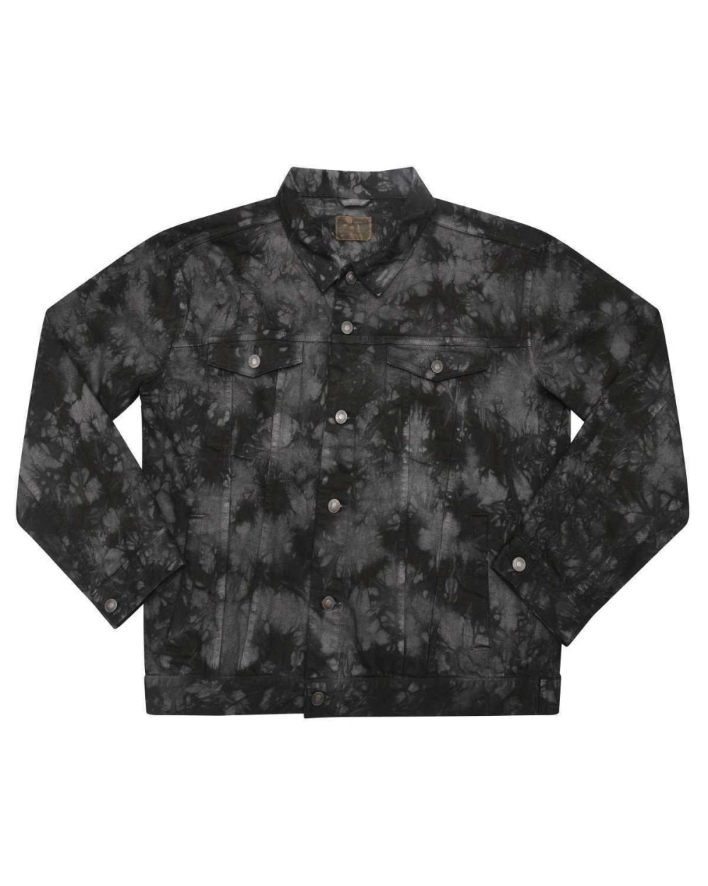 Jassen COLORTONE Tie-dye denim jacket voor bedrukking &amp; borduring