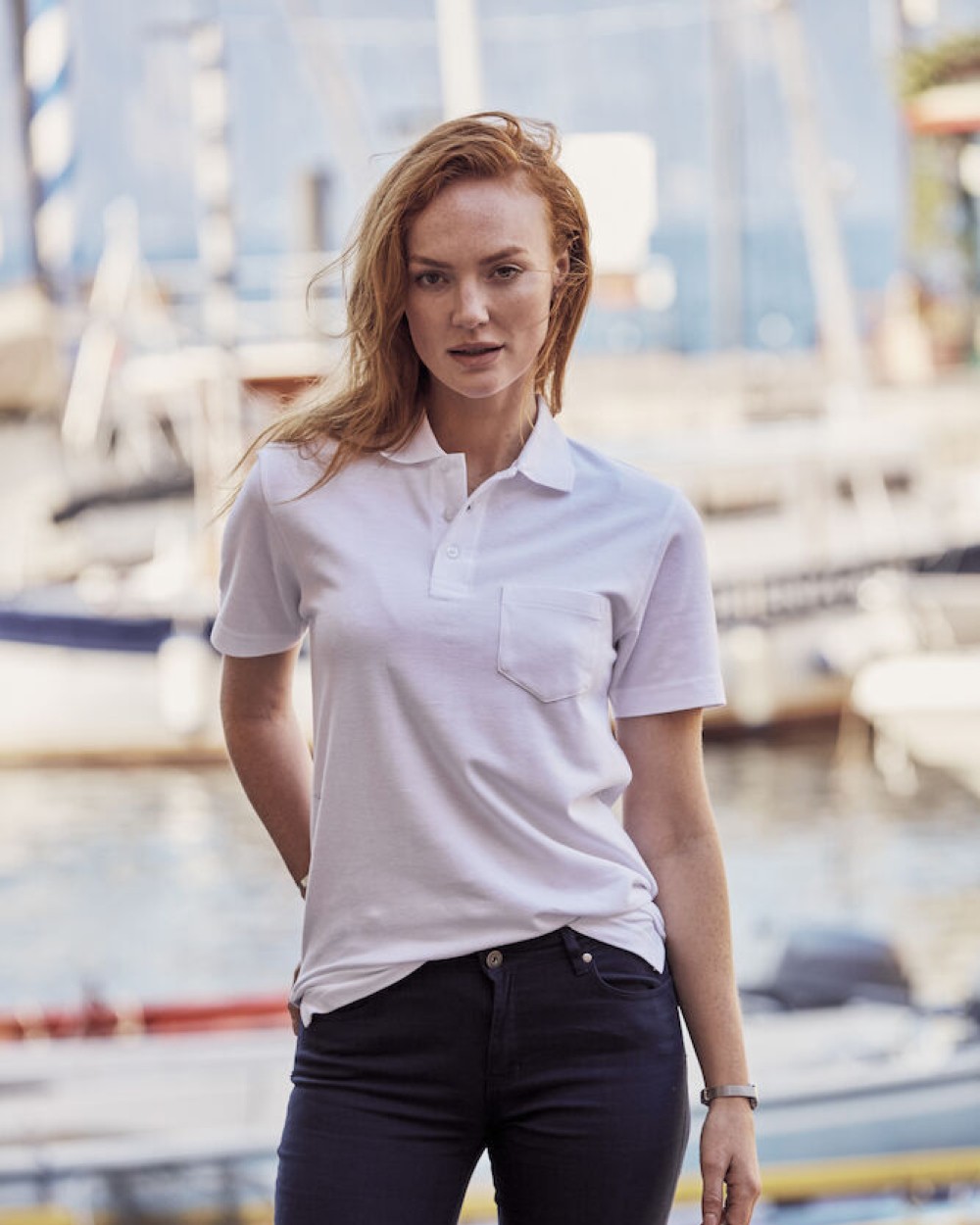 Polo's CLIQUE Basic Polo Pocket voor bedrukking &amp; borduring