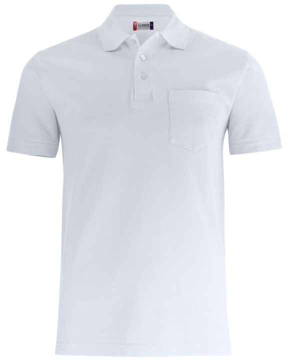 Polos personnalisable CLIQUE Basic Polo Pocket