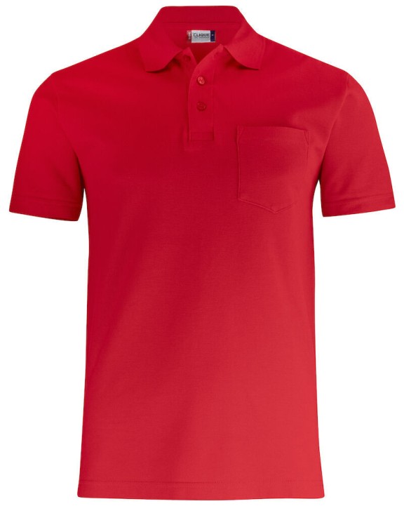Polos personnalisable CLIQUE Basic Polo Pocket