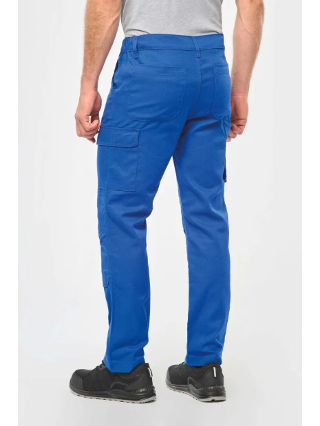 WK. DESIGNED TO WORK Pantalon de travail multipoches homme  personnalisable