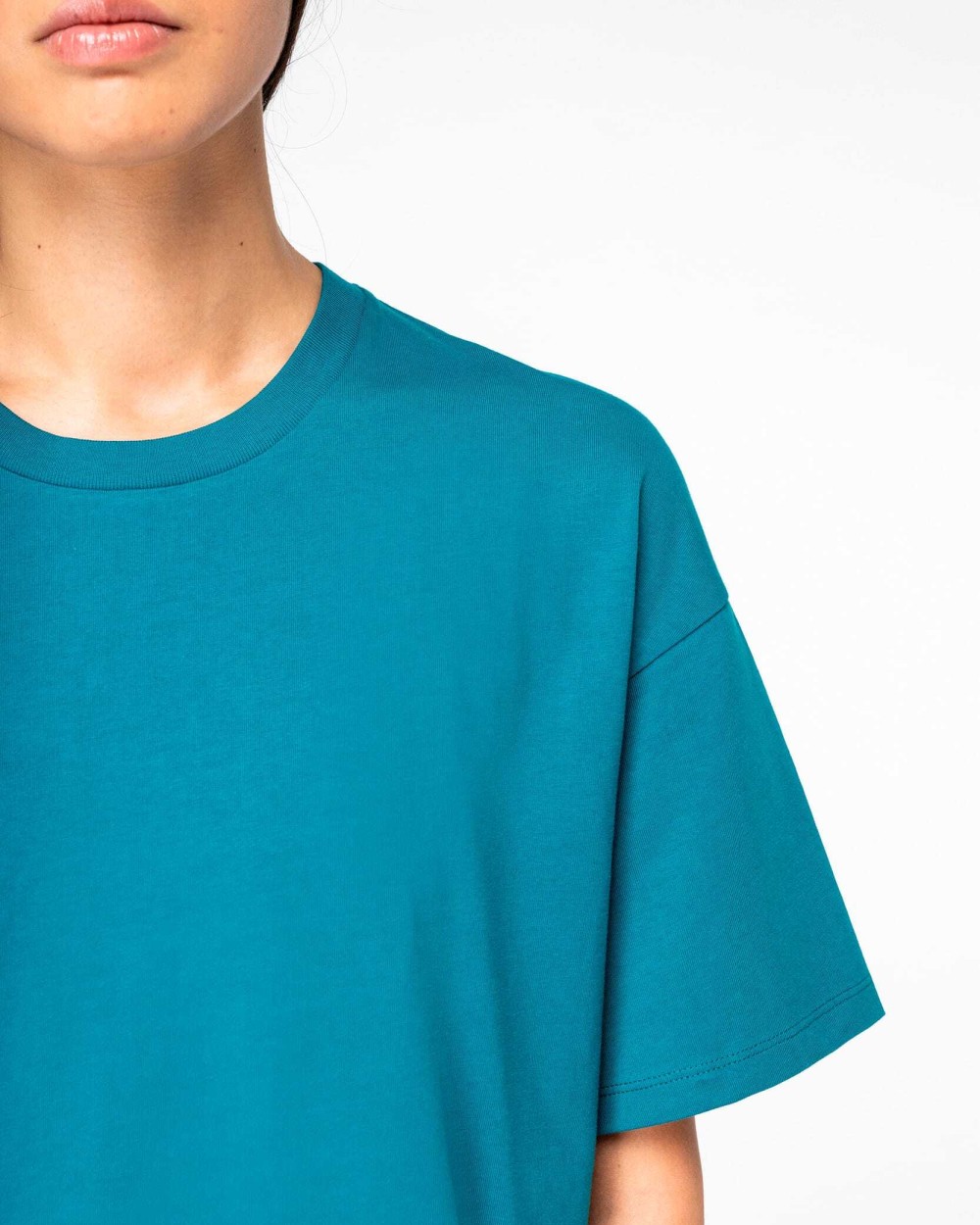 NATIVE SPIRIT Umweltfreundliches Unisex T-Shirt mit hängenden Schultern T-Shirts personalisierbar