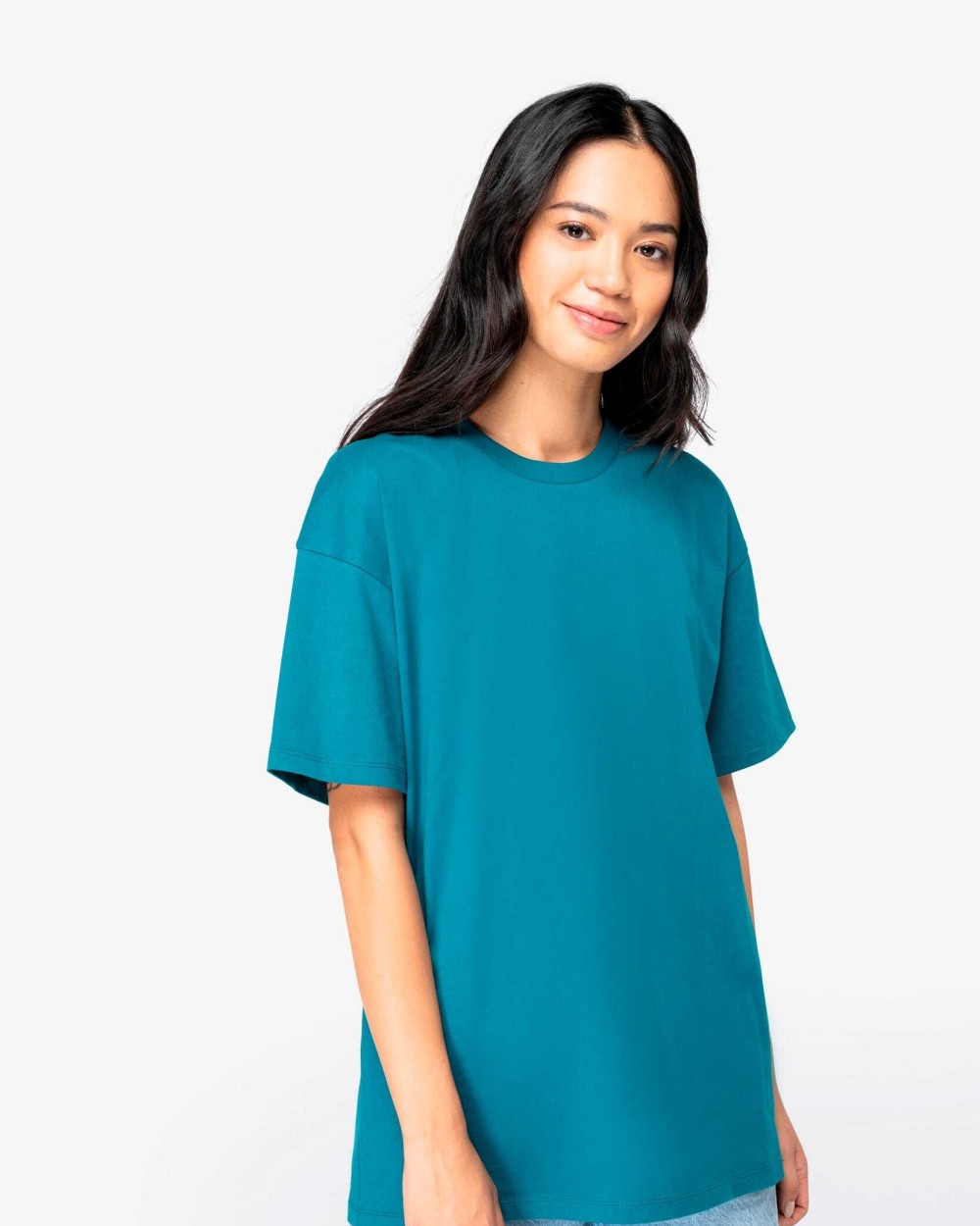 T-shirts NATIVE SPIRIT Ecologisch uniseks T-shirt met afhangende schouders voor bedrukking &amp; borduring