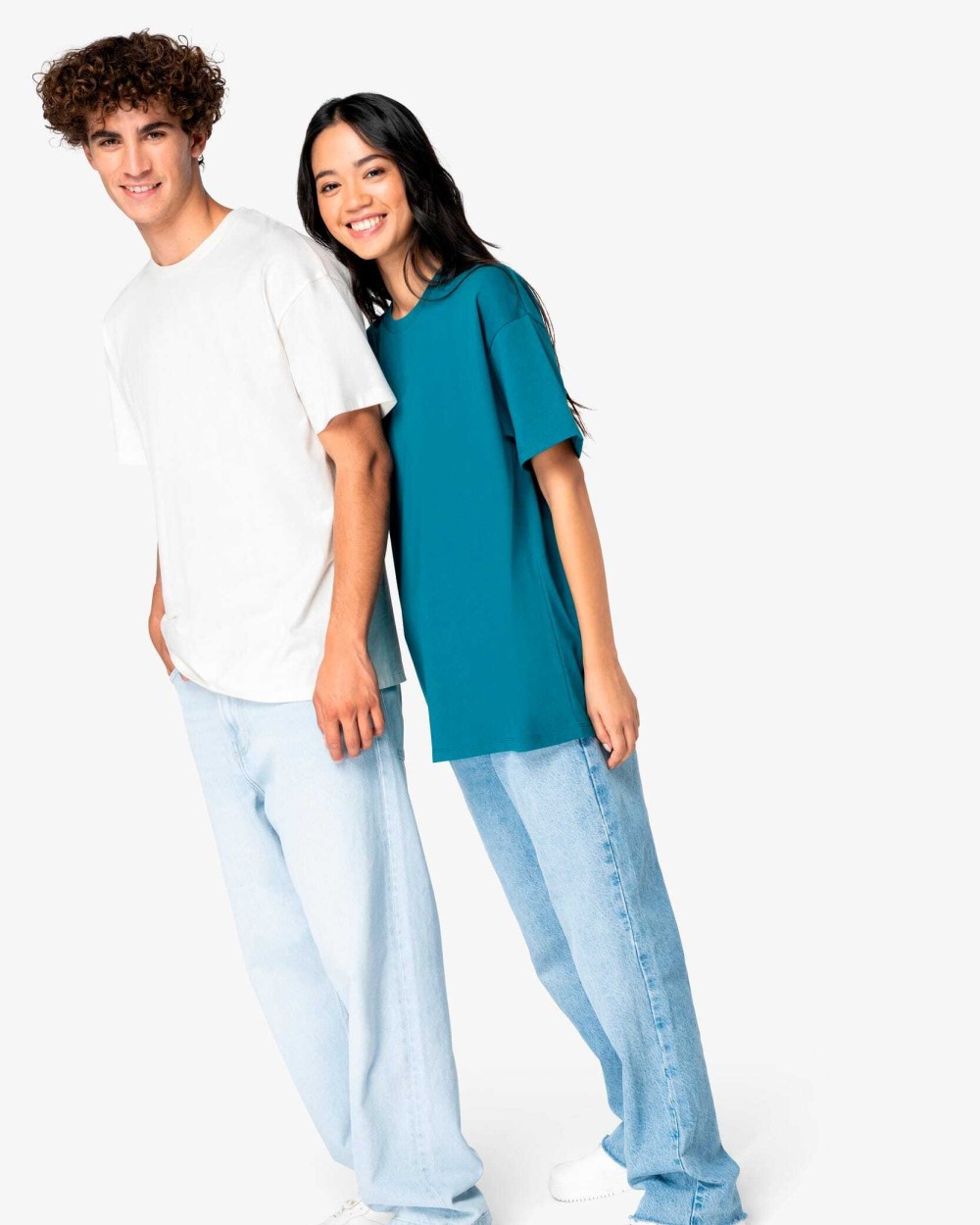 T-shirts NATIVE SPIRIT Ecologisch uniseks T-shirt met afhangende schouders voor bedrukking &amp; borduring