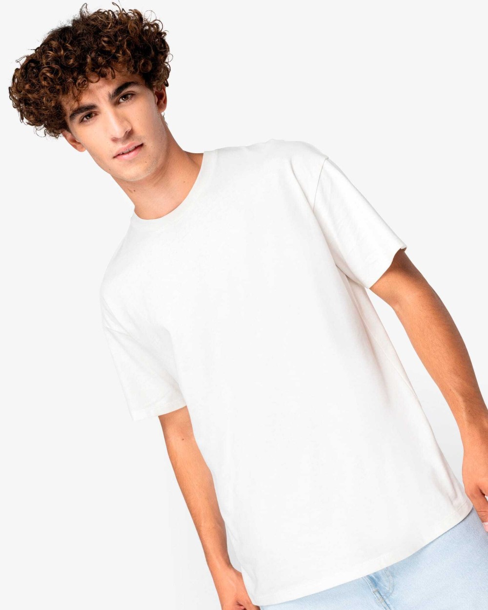 T-shirts NATIVE SPIRIT Ecologisch uniseks T-shirt met afhangende schouders voor bedrukking &amp; borduring