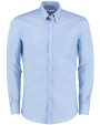 Hemden KUSTOM KIT Slim Fit Workwear Oxford Shirt Long Sleeve voor bedrukking &amp; borduring