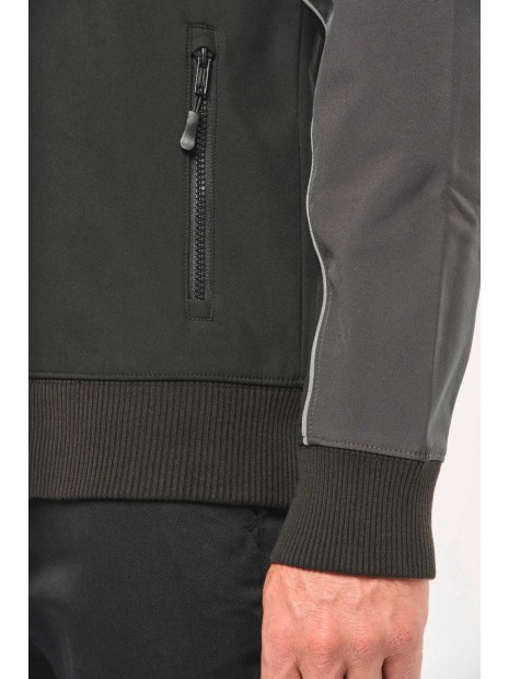 WK. DESIGNED TO WORK Veste softshell 3 couches BIONIC-FINISH® ECO unisexe  personnalisable