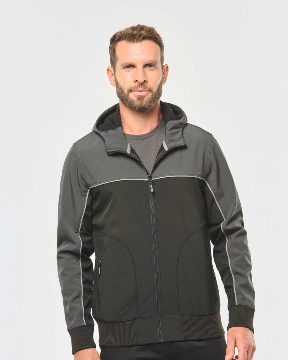 Softshells personnalisable WK. DESIGNED TO WORK Veste softshell 3 couches BIONIC-FINISH® ECO unisexe