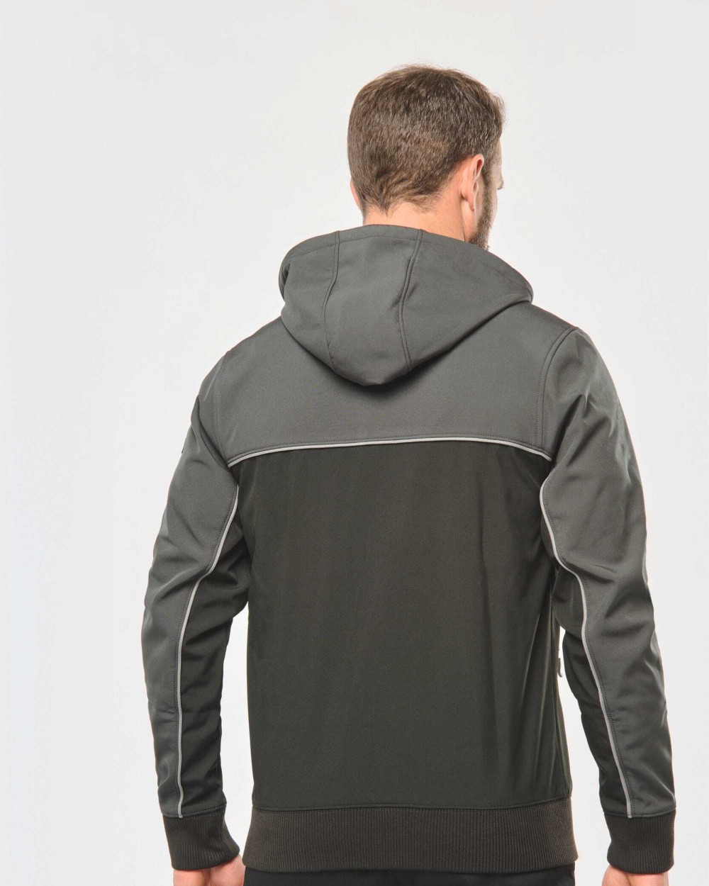 WK. DESIGNED TO WORK 3-lagige Unisex-Softshell-jacke Softshells personalisierbar