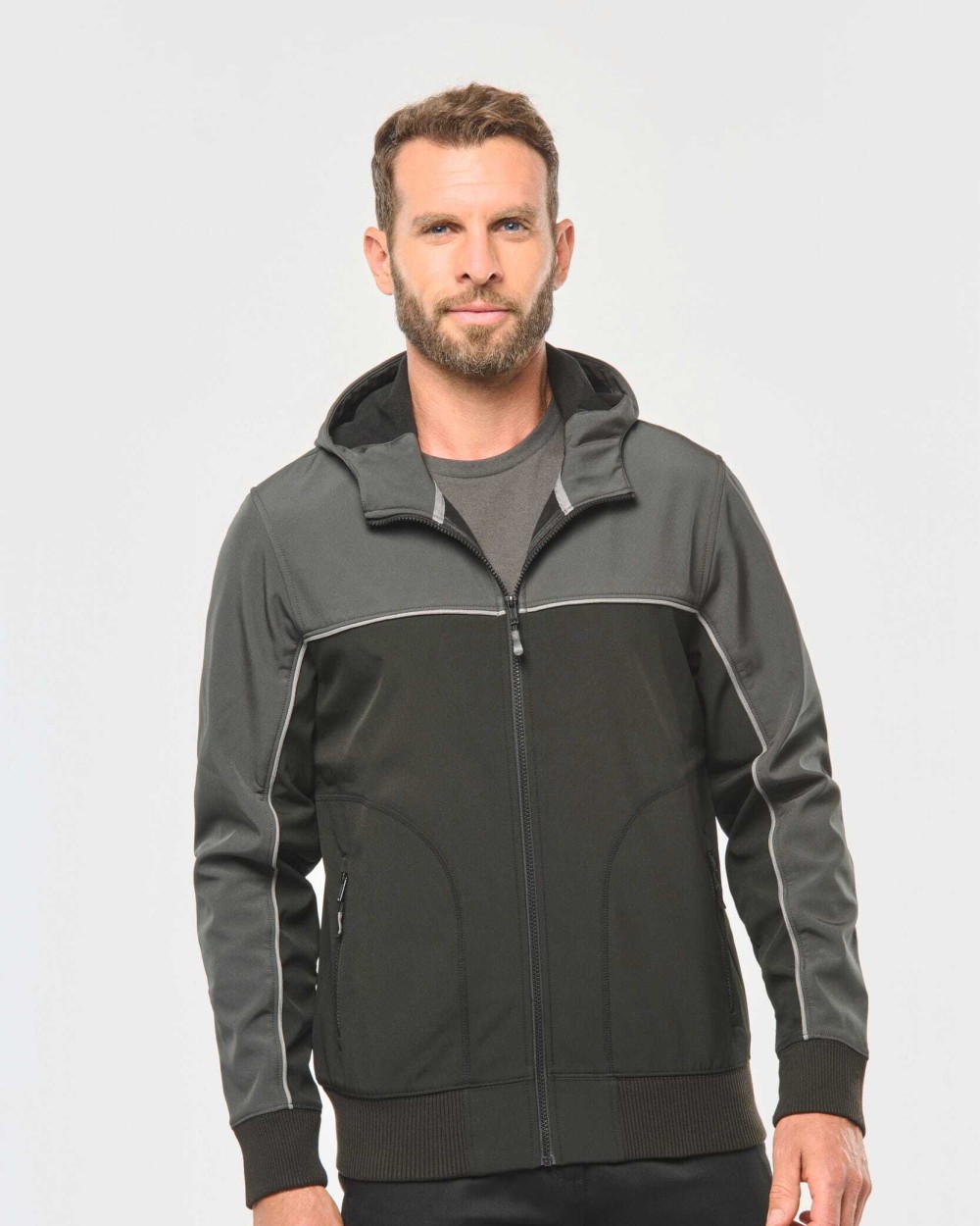 Softshells WK. DESIGNED TO WORK 3-laags unisex softshelljas voor bedrukking &amp; borduring