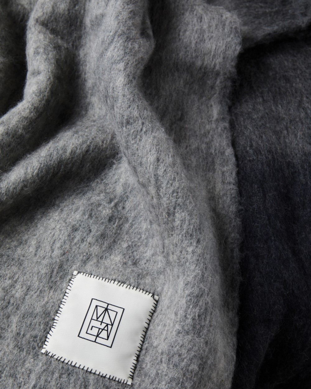 VINGA VINGA Saletto Decke aus Wollgemisch Plaids personalisierbar