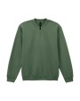 GILDAN Sweatshirt aus Molton 1/4 Reißverschluss Sweatshirts personalisierbar