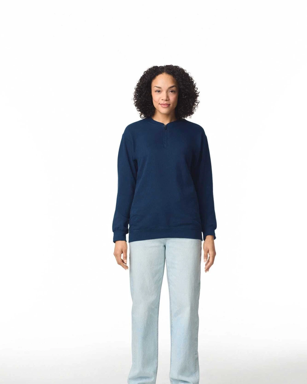 Sweaters & hoodies GILDAN 1/4 zip fleece sweater voor bedrukking &amp; borduring