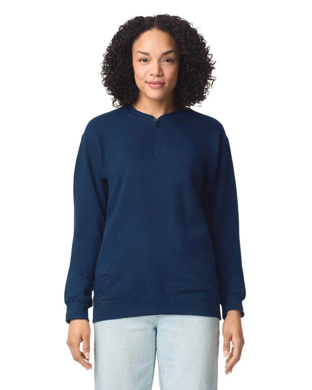 Sweat-shirts personnalisable GILDAN Sweat-shirt en molleton 1/4 zip