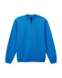 GILDAN Sweatshirt aus Molton 1/4 Reißverschluss Sweatshirts personalisierbar